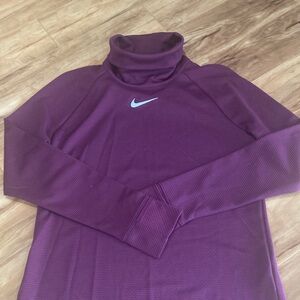 Nike Woman’s Plum Long Sleeve Turtleneck